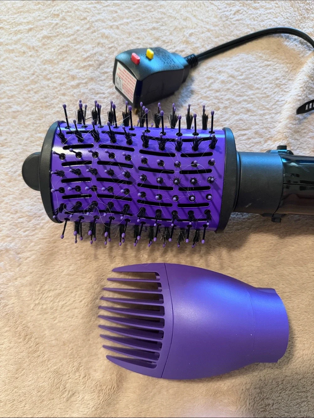 Infiniti Pro “The Knot Dr” by Conair Purple Hot Air Round Brush